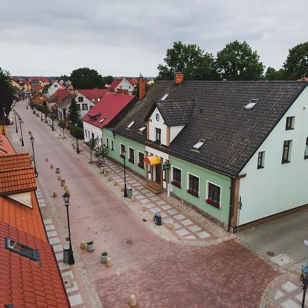 Dom Wczasowy Pod Zegarem Leba Bagian luar foto