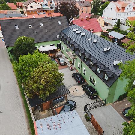 Dom Wczasowy Pod Zegarem Leba Bagian luar foto
