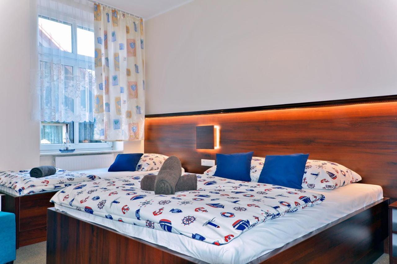 Dom Wczasowy Pod Zegarem Leba Bagian luar foto