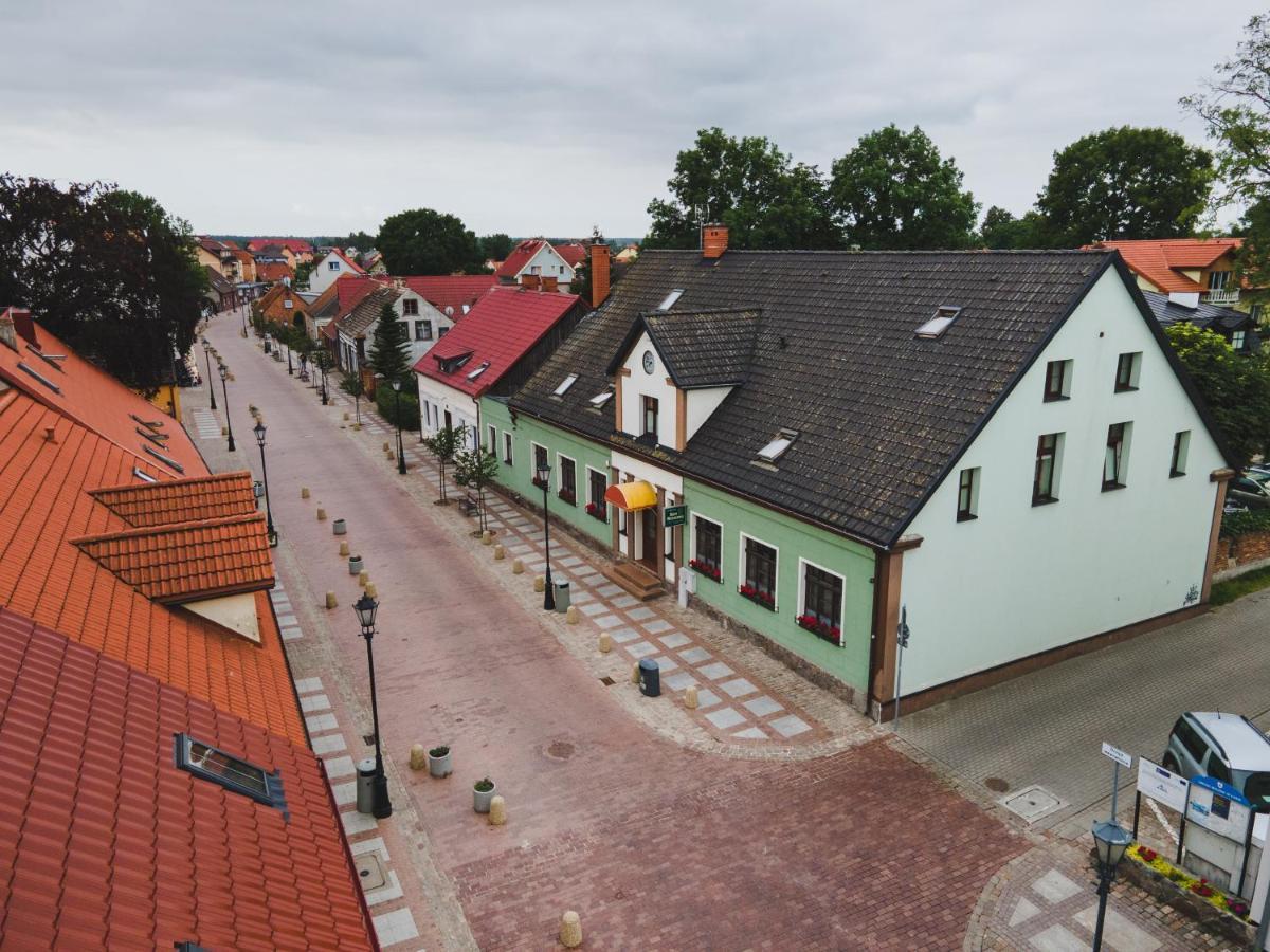 Dom Wczasowy Pod Zegarem Leba Bagian luar foto