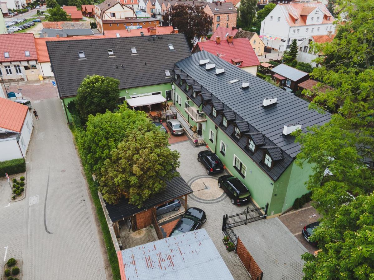 Dom Wczasowy Pod Zegarem Leba Bagian luar foto
