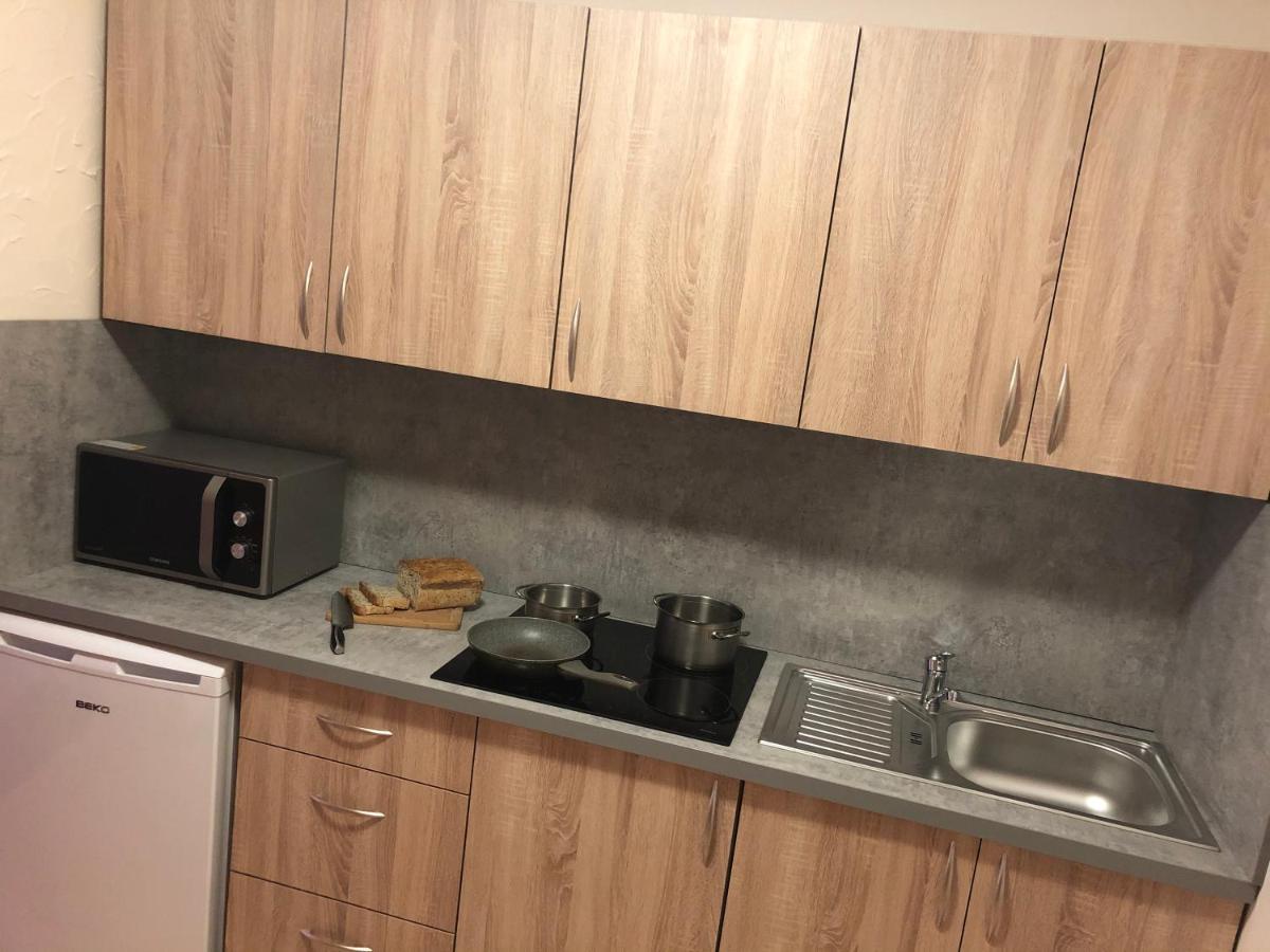 Dom Wczasowy Pod Zegarem Leba Bagian luar foto